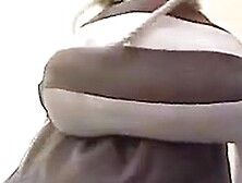 her panties went right into her ass crack