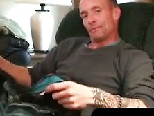 BigDickBallsDeep. com Hairy Daddy Fucks Himself Senseless