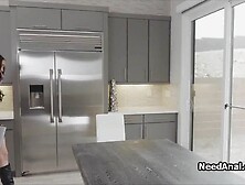 Fantastic busty girlfriend ass fucked