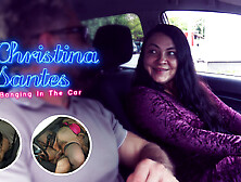 Hairy Banging In The Car With Christina Santes