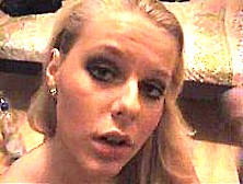 Stunning babe does amateur BJ