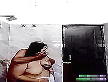 Desi Old Couple Romance In Bathroom