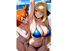 The waifu Cintia is a dominant at showing off in public