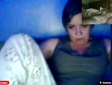 jerking to web cam toes two