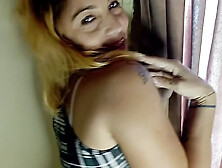 Playing with my huge pussy lips