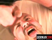 Muscular German Dilfs Blowing Dicks And Breeding In Trio