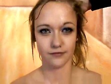 Blonde Trash Spit On And Face Fucked On Floor - Keegan Kade