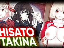 Chisato x Takina Lyrcoris Recoil リコリス・リコイル Cartoon JOI | Gamer Lady Cartoon Hot Waifus R34 Rule34 SEX