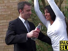 Smoking hot Louise Kay enjoys bondage hard pussy fucking