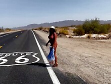 Cait Walks Route 66 Absolutely Exposed