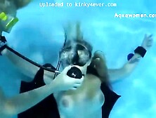 Mistress Takes The Regulator Of Underwater Bound B