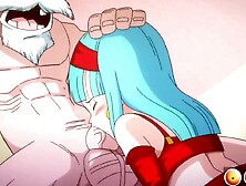 Dominant Roshi's large wang - Dragon ball parody - Manga Comics 1080p
