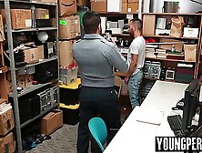 Straight Perp Bareback Fucked From Behind By Lp Officer