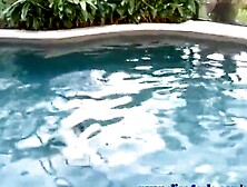 Vanessa Vixon Fucks Her Horny Stepson In Swimming Pool