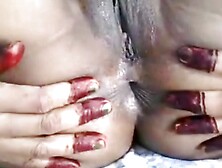 Neha masterbating her black big pussy