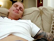 Aria the HORNY BRUNETTE gets fucked on all fours too