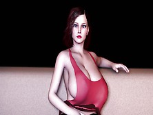 Breast Expansion - Netflix And Chill - Growing Giantess