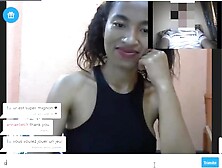 Cute Black Girl Shocked By My Cock Size On Omegle