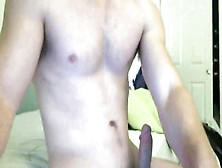 Fit,  Suspended Hetero Stud Skypes And Shows Off