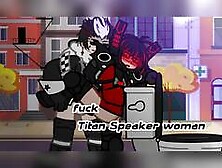 [Gacha] My Oc Fuck Titan Speaker Woman (Skibidi Toilet)