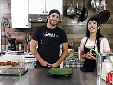 Marica Hase put an eel in her behind!