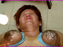 Hard BDSM Session with Wax