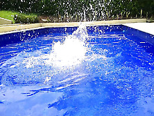 Catalina Days In The Pool Tempting Us With His Sexy Body