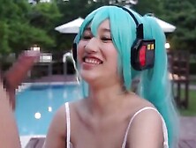 Threesome sex video featuring Suzu Mitake