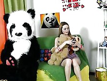 Panda Teddy Fucking A Very Tight And Horny Girl