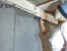 Hot Youtuber Biker Stuff - Nice big nipples in white t-shirt