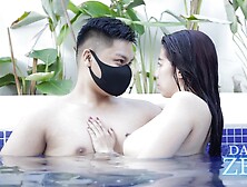 Daddy Z - Charming Oriental Pinay Slut Kycee Got Her Vagina Nailed In The Pool