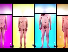 Naked Attraction Reality show - real amateur women with big natural tits