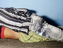 The boy made his girlfriend a mare and fucked her from behind