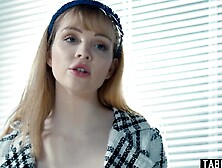 Swapping secretaries becomes lesbo sex inside the office