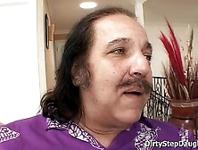 Very lucky boy Ron Jeremy fucking his hot youngster stepdaughter Lynn Love