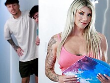 Double blowjob sex with sophisticated Taylor Wild from Mom Wants To Breed