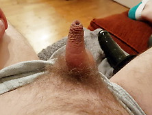 Tiny Dick With Dildo