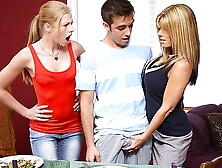 Winning Avrill Hall and Kristal Summers's side fuck movie