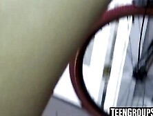 TeenGroupSex. com - Aspen Romanoff and Monica Asis' nightvision camera bang