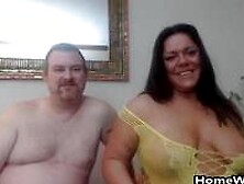 Fat And Horny Couple Have Wild Sex On Cam