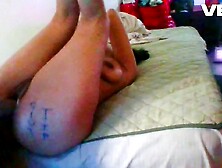 black stripper tatoo butt's brown skin exotic midget