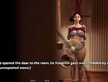 During the boxes remove stepson saw stepmom's beautiful body in half naked