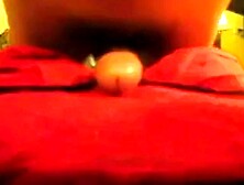 Bony Youngster's Huge Spunk Ejaculation While Plumbing a Towel