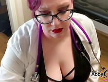 Dr Abby Heals Your Dick - Blowjob By Bbw Goth Doctor