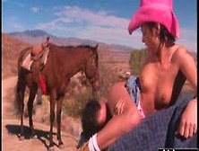 Jezebelle Bond Gets Pounded On A Ranch