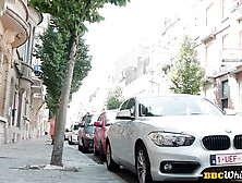 Home-made ass-sex IR red-head tattooed babe gets slammed in booty