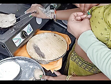 Hot Indian aunty Kavitha Xxx gets down in the kitchen while spouse is away for a wild ride in cowgirl style
