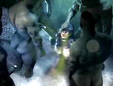 Taimanin pornographic toon