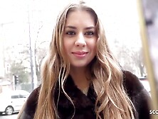 1st Anal For Curvy Natural Teen Julia At Pick Up Casting (18+)