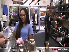 Babe In Glasses Needs Money Got Fucked In The Pawnshop